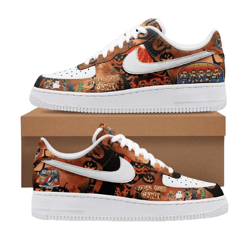 Grateful Dead Steal Your Candy Halloween Air Low-Top Sneakers Shoes For Men And Women