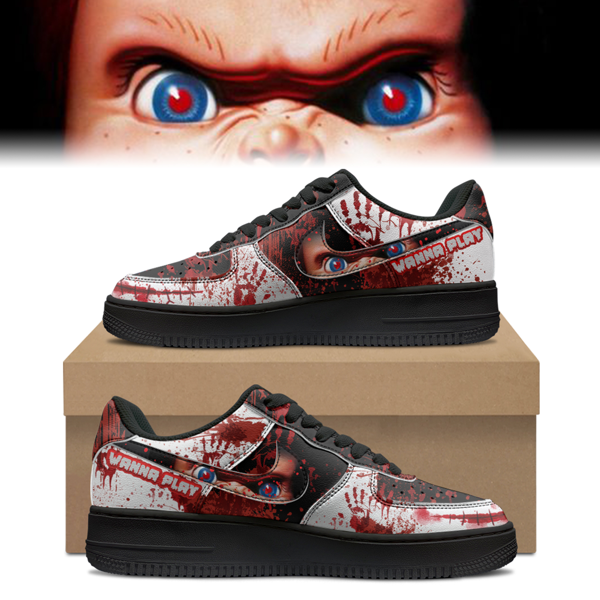 Chucky Air Low-Top Sneakers Shoes For Men Women