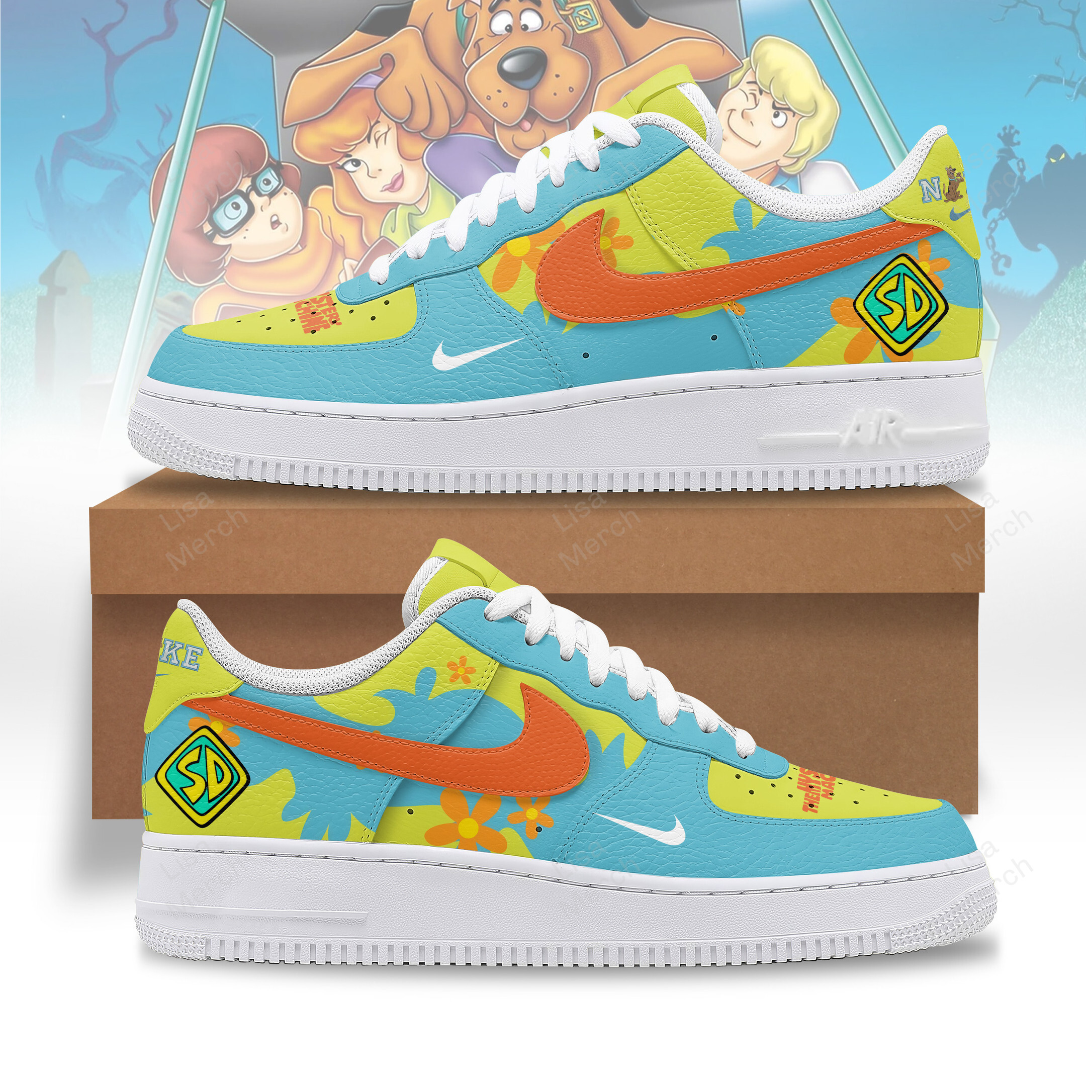Scorpion Get Over Here Air Low-Top Sneakers Shoes For Men Women