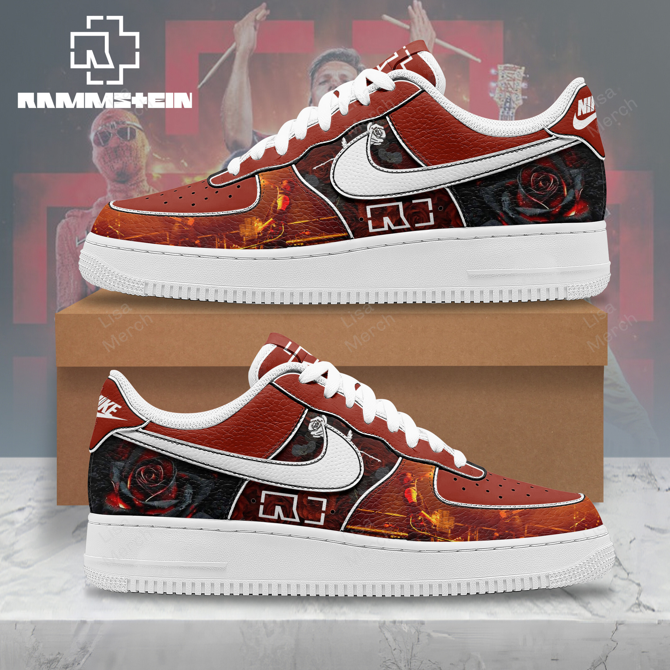 Rammstein Air Low-Top Sneakers Shoes For Men Women