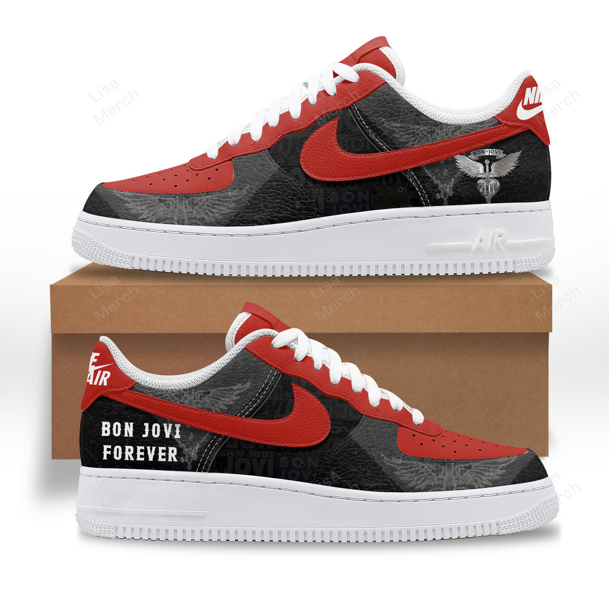 Bon Jovi Air Low-Top Sneakers Shoes For Men Women
