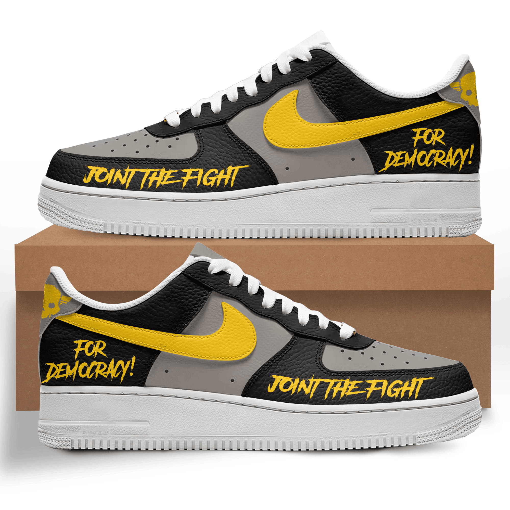 The Fight For The Democracy Air Low-Top Sneakers Shoes For Men Women