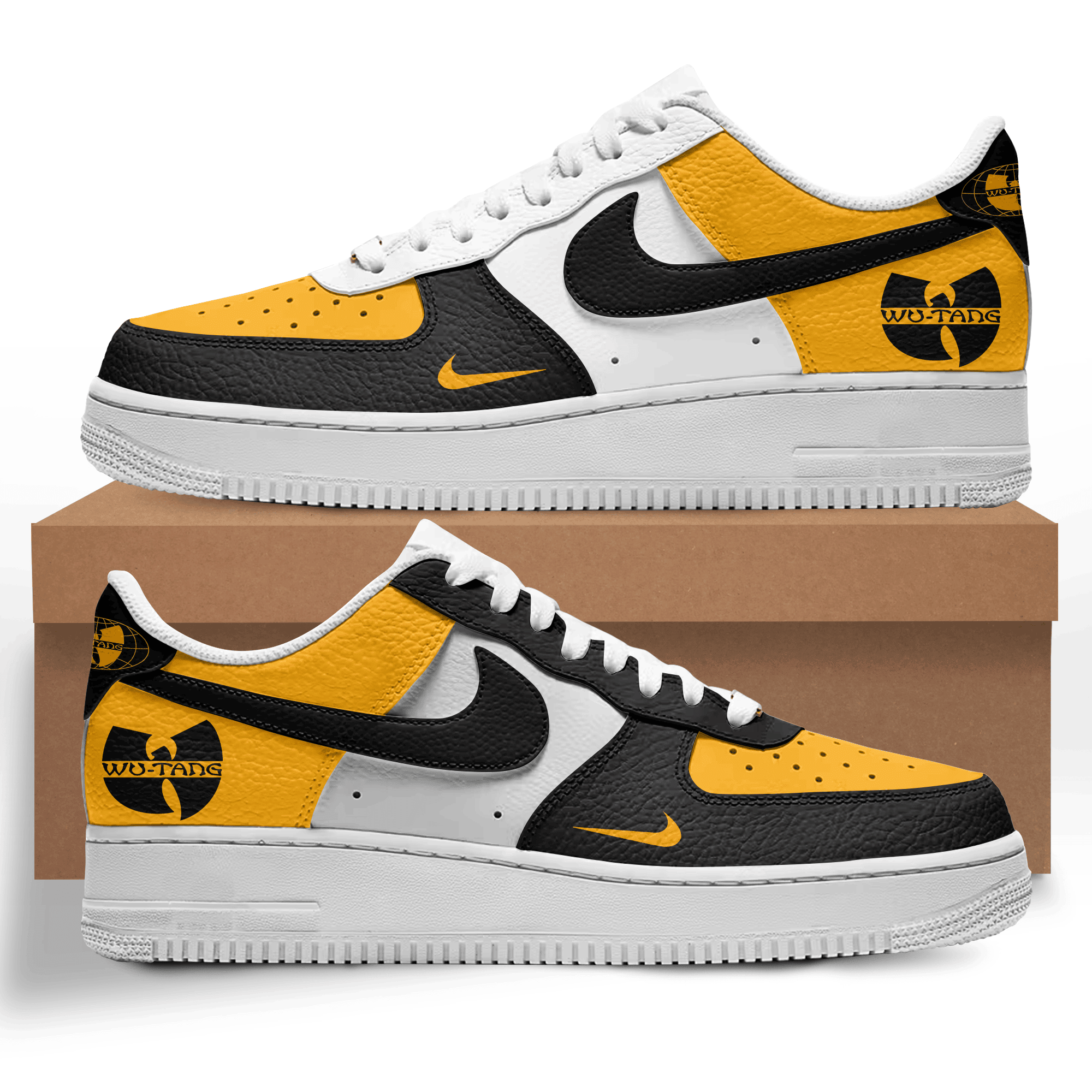 Wu Tang Clan Nike Air Force 1 Shoes Sneakers For Men Women