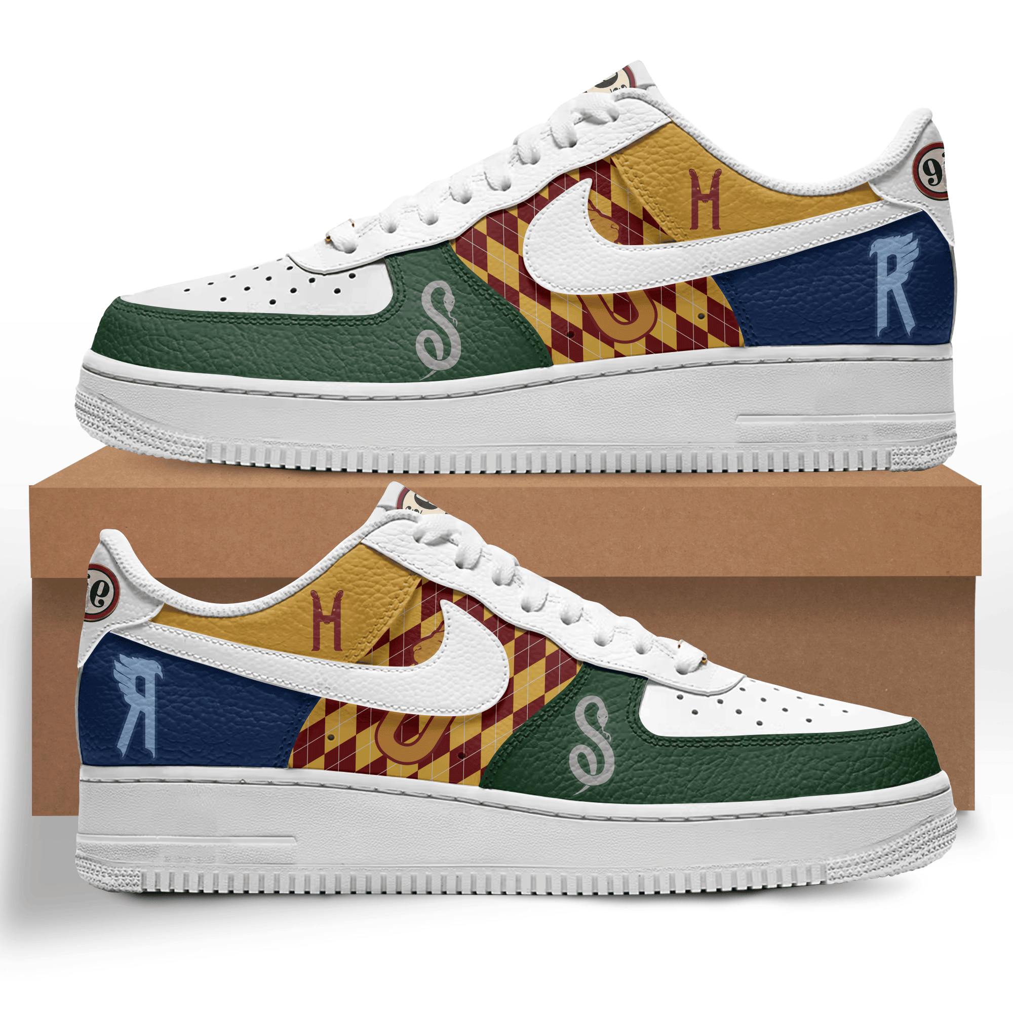 Harry Potter Nike Air Force 1 Sneakers Shoes For Men And Women