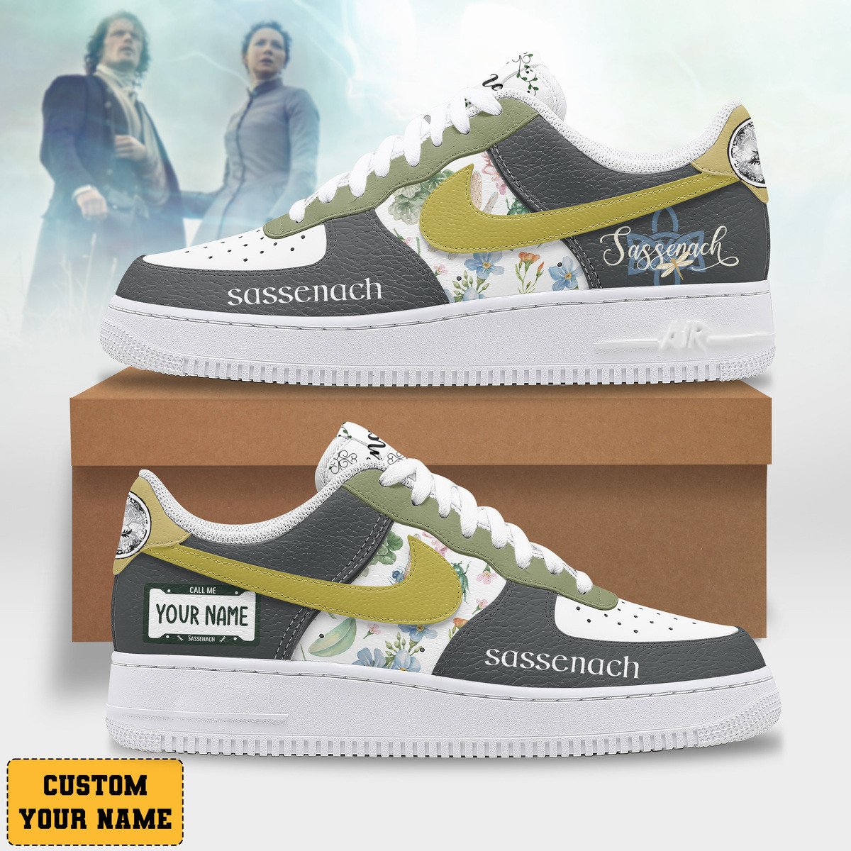 Sassenach Air Force 1 Sneakers Shoes For Men And Women