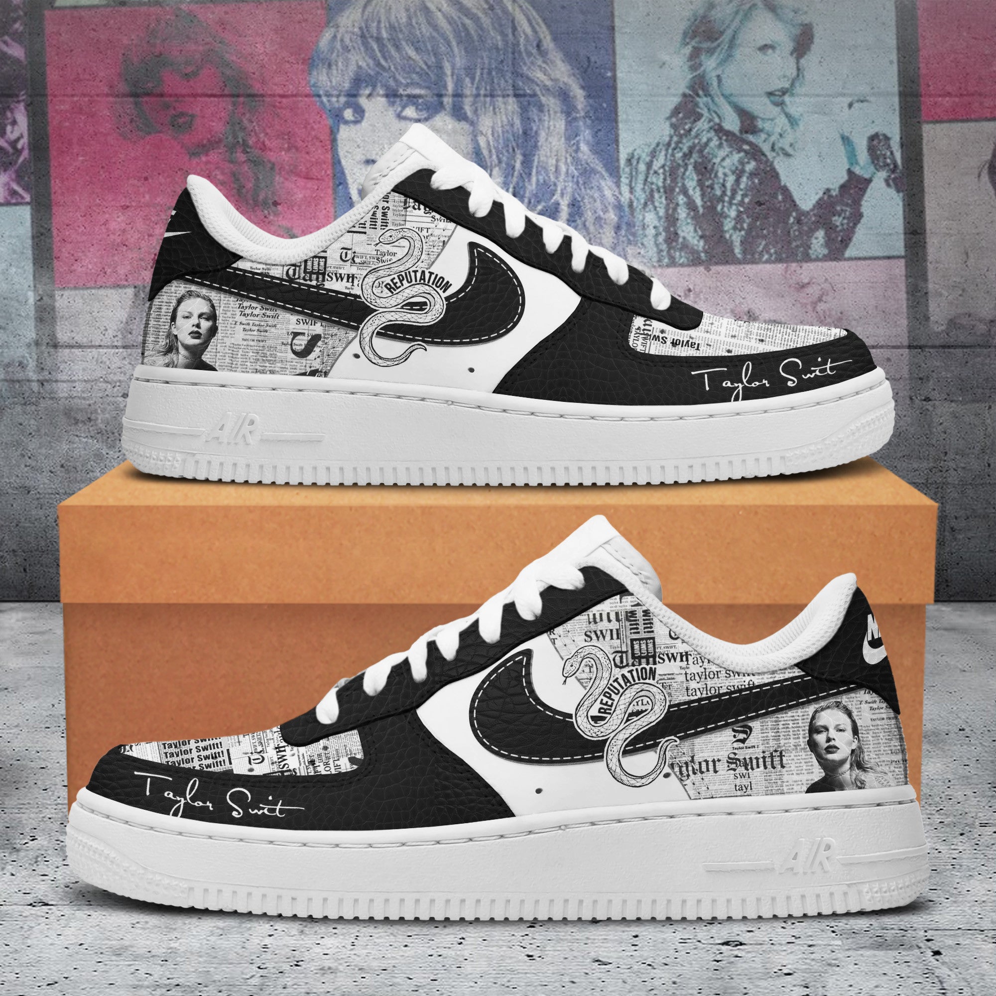 Taylor Swift Air Low-Top Sneakers Shoes For Women Men