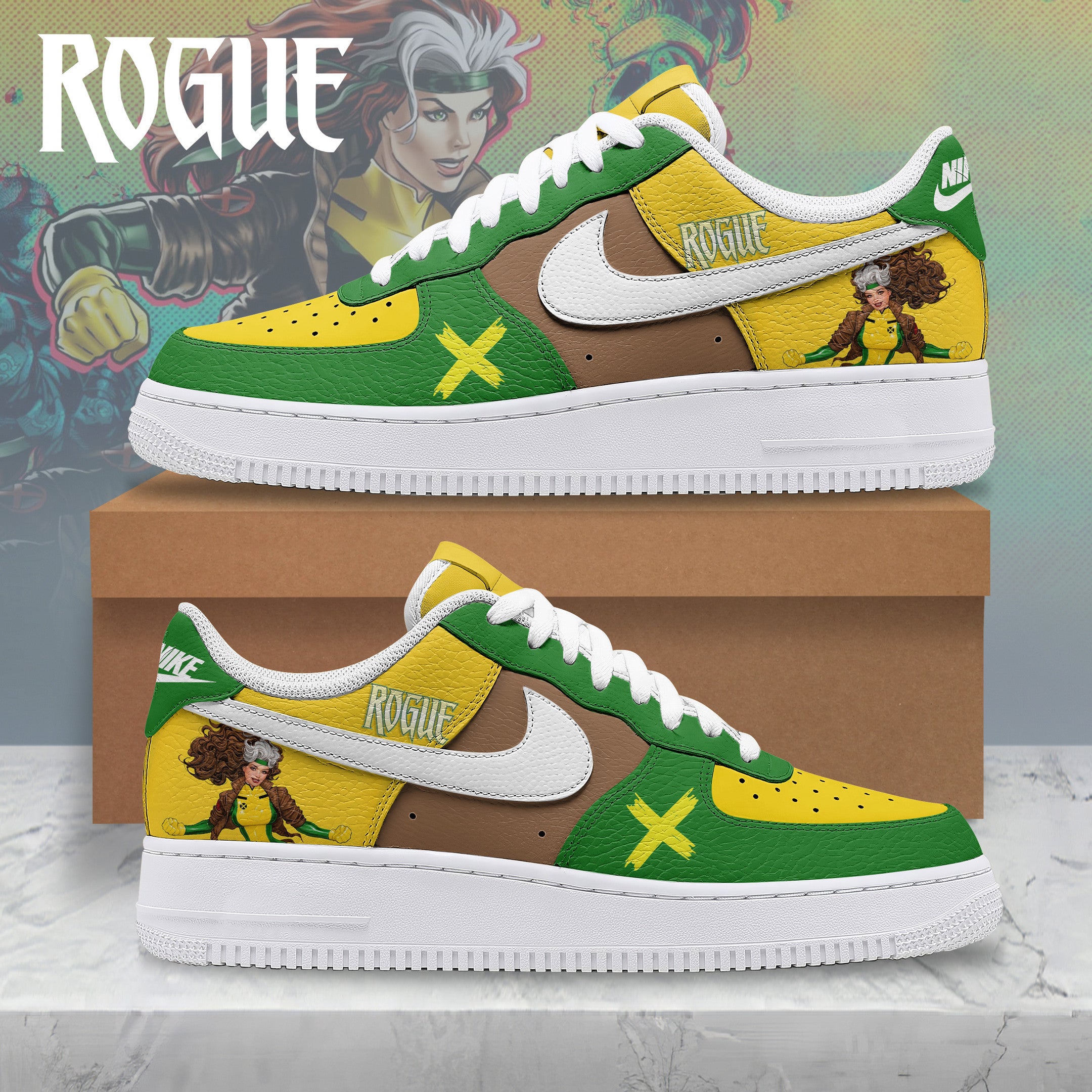 Wolverine Air Force 1 Sneakers Shoes For Men And Women