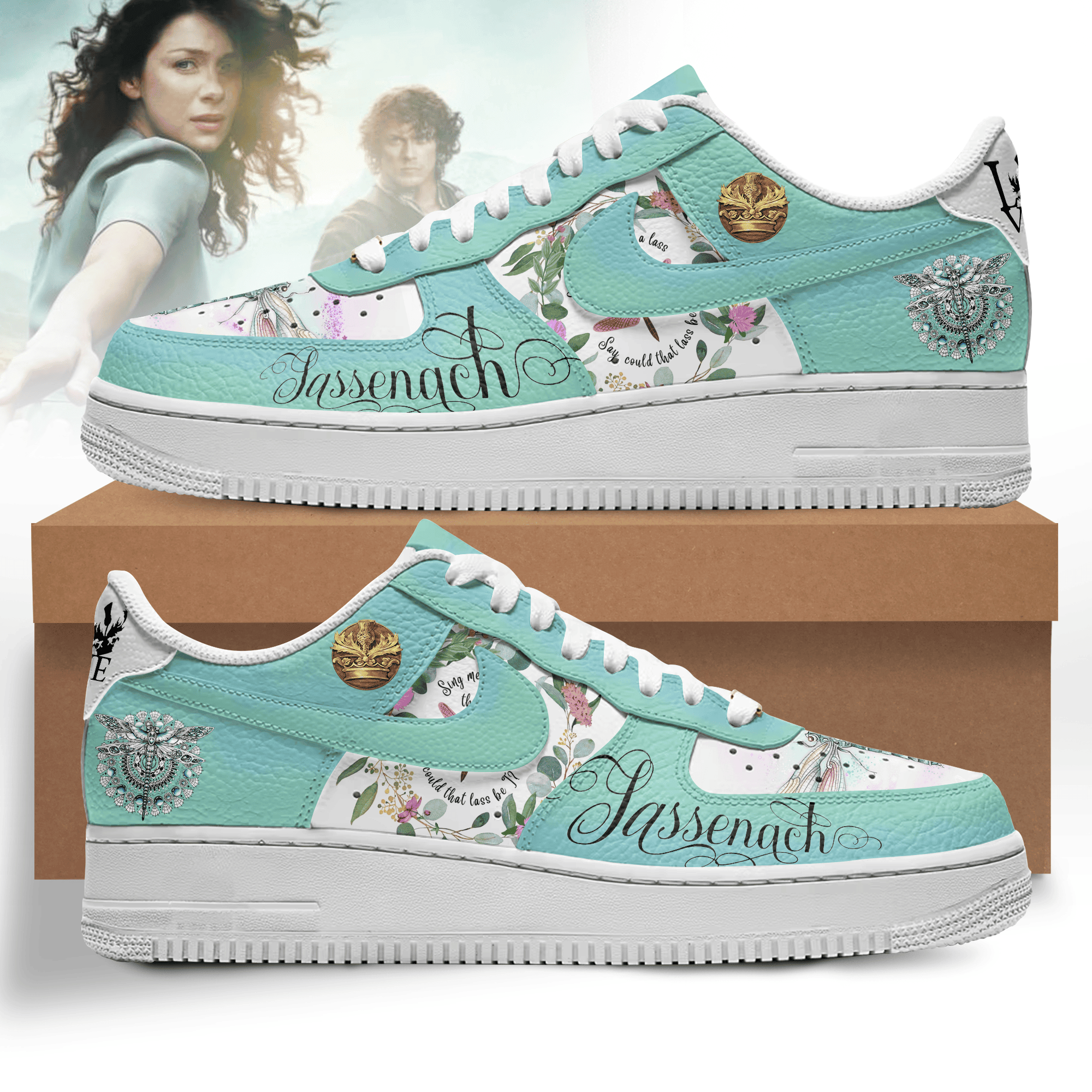 Sassenach Air Force 1 Shoes Sneakers For Men And Women