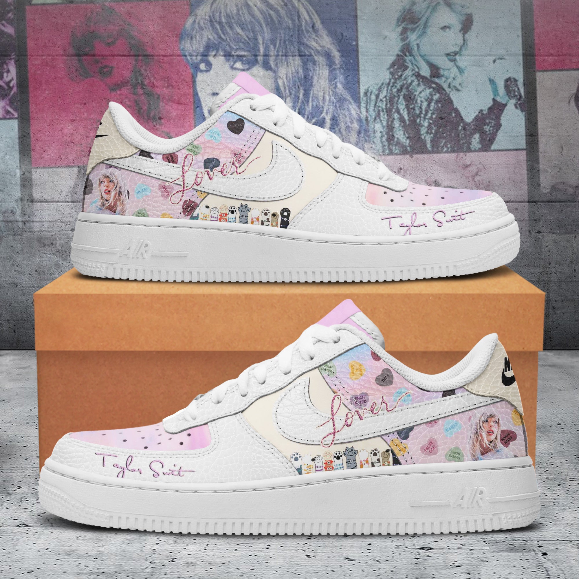 Taylor Swift Air Low-Top Sneakers Shoes For Women