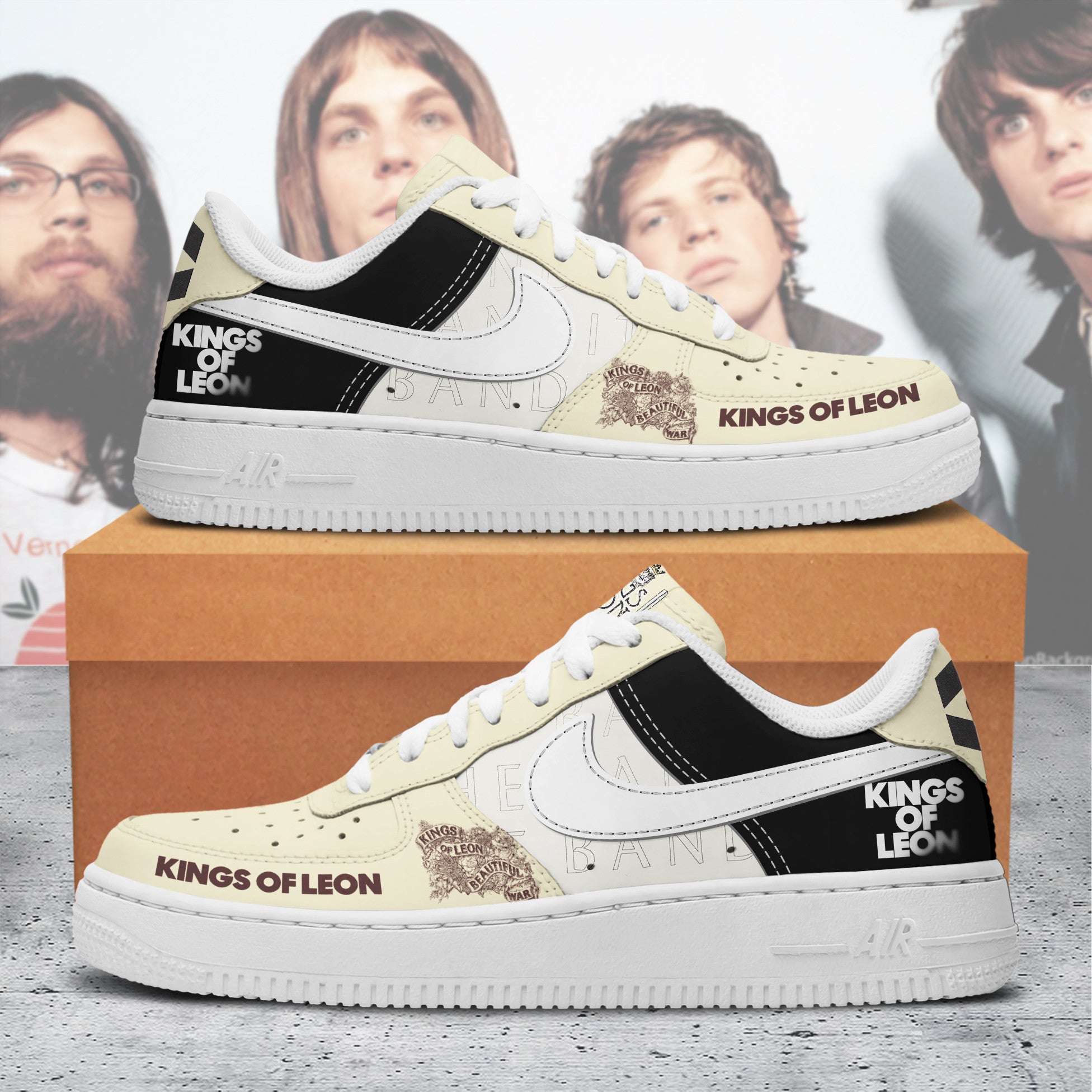 Kings Of Leon Air Low-Top Sneakers Shoes For Men And Women