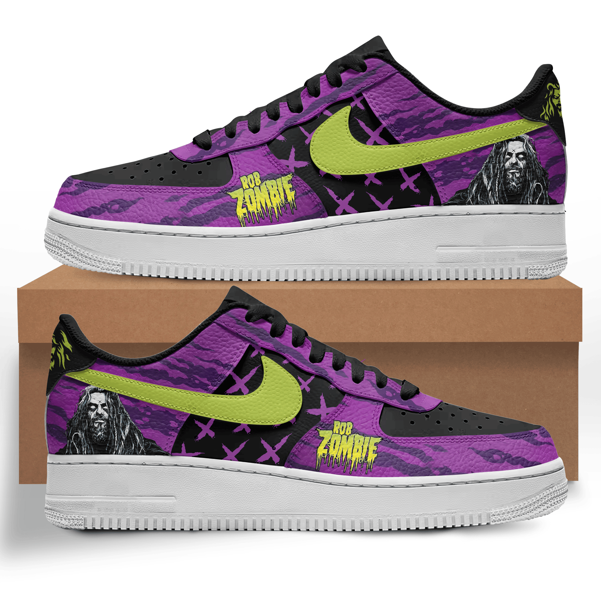 Rob Zombie Air Low-Top Sneakers Shoes For Men And Women