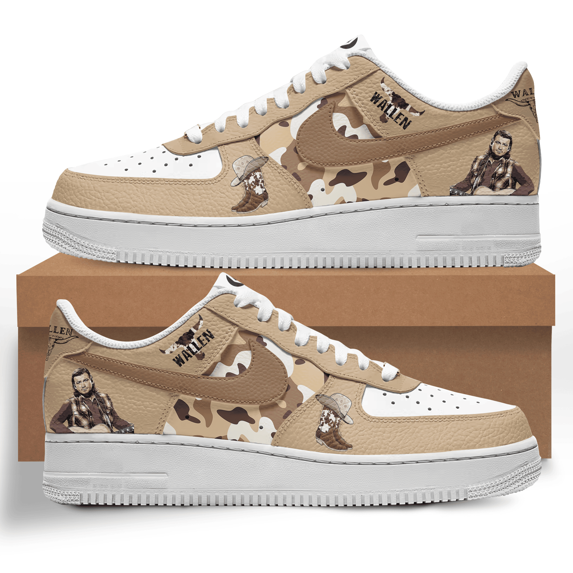 Morgan Wallen Air Low-Top Sneakers Shoes Special Gift For Men Women