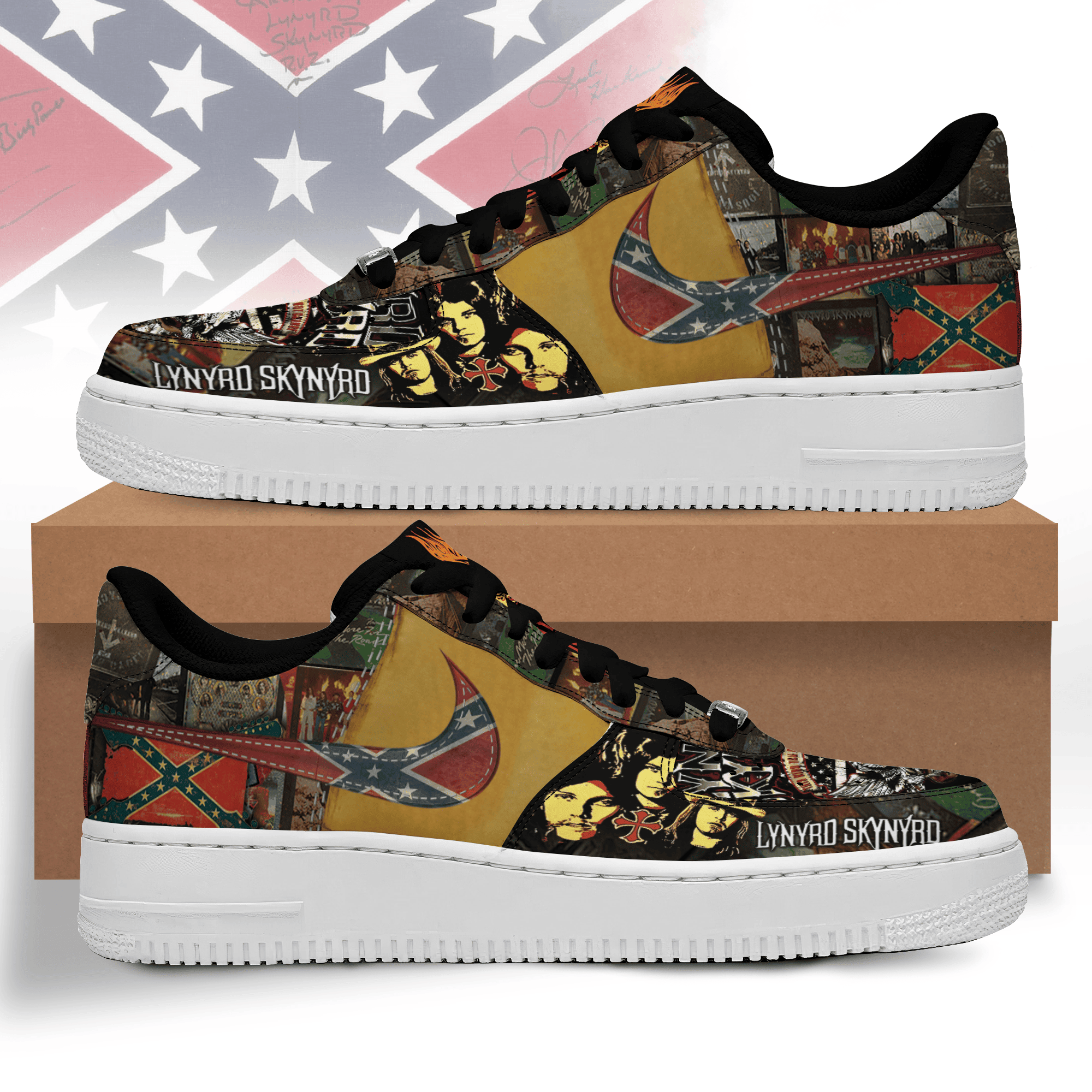 Lynyrd Skynyrd Air Low-Top Sneakers Shoes Special Gift For Men Women