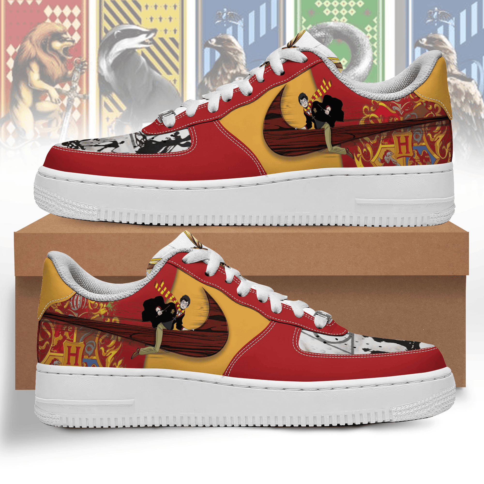 Harry Potter Air Low-Top Sneakers Shoes Special Gift For Men Women