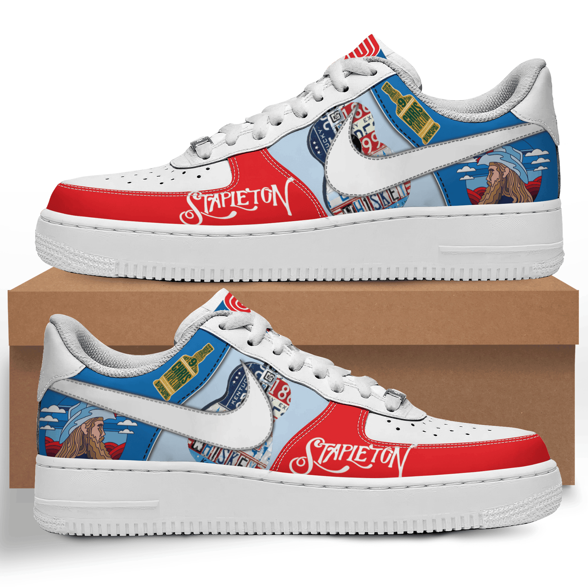 Chris Stapleton Air Low-Top Sneakers Shoes For Men And Women