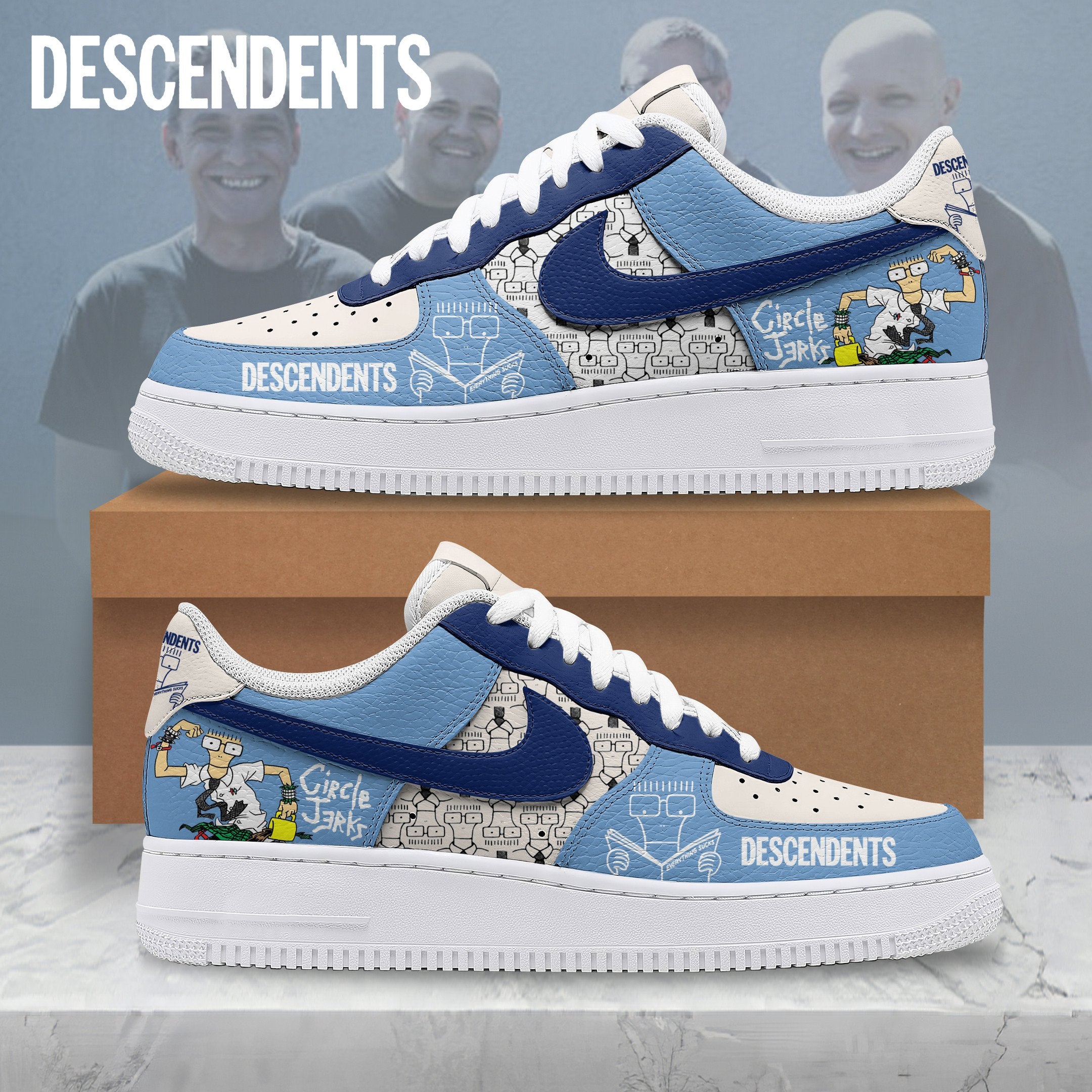 Descendents Air Low-Top Sneakers Shoes Special Gift For Men Women