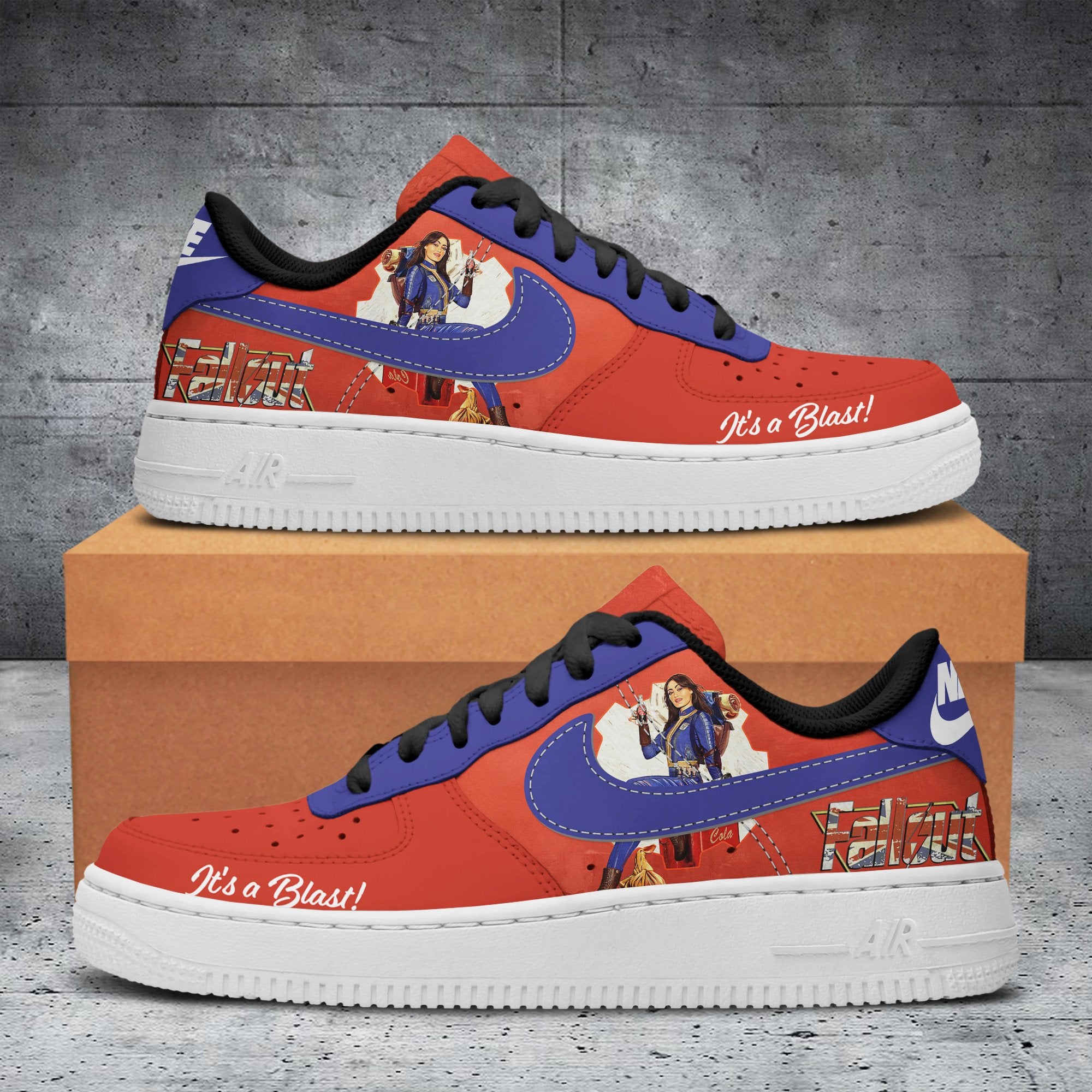 Fallout Air Low-Top Shoes Sneakers For Men And Women