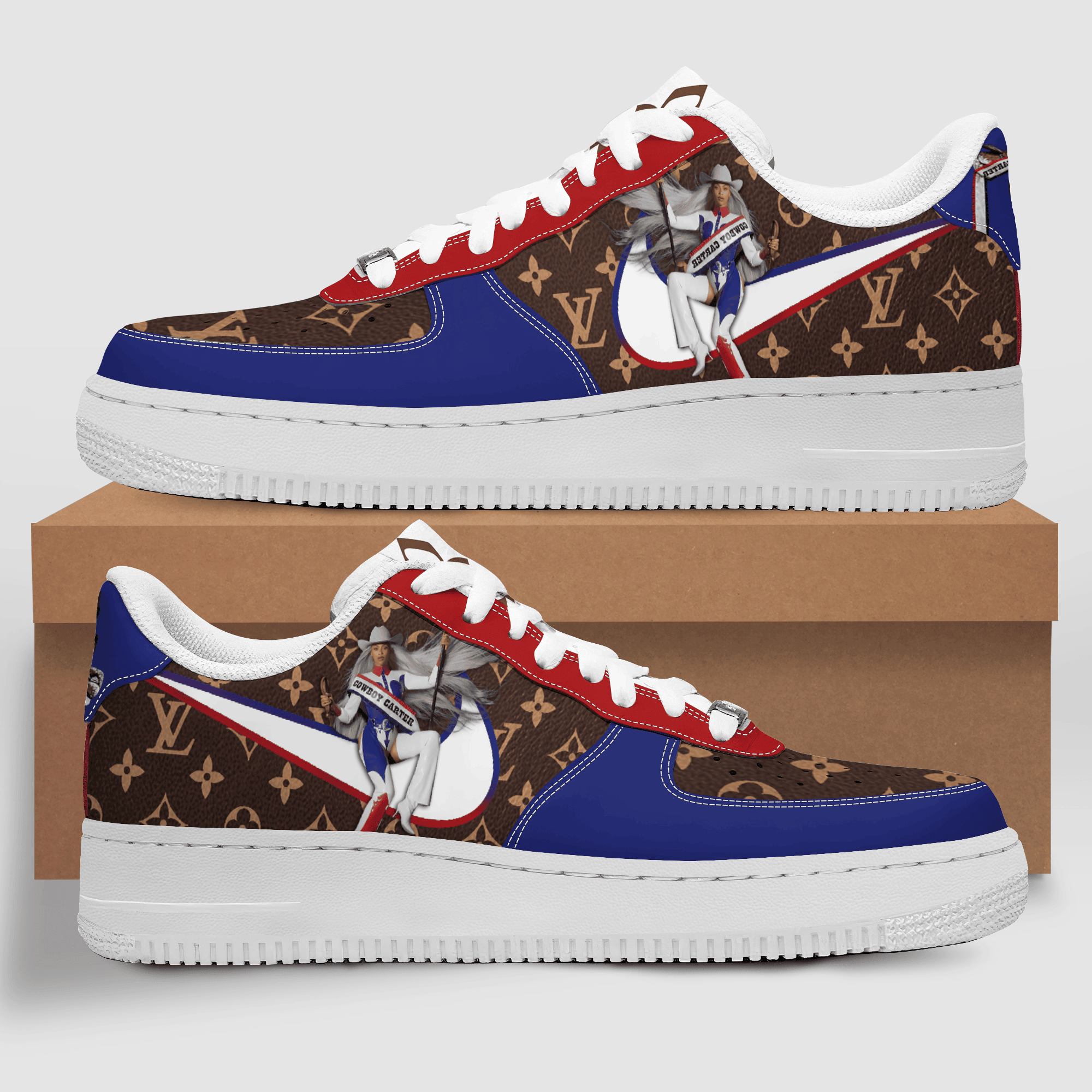 Cowboy Carter Air Low-Top Sneakers Shoes Special Gift For Men Women