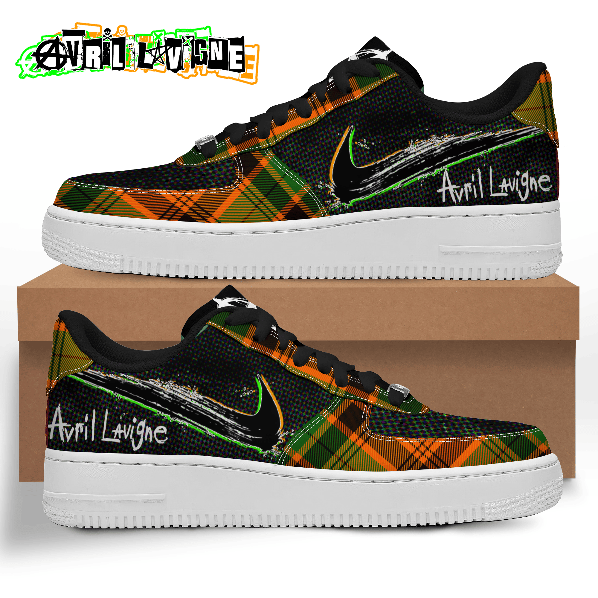 Avril Lavigne Air Low-Top Sneakers Shoes Special Gift For Men Women