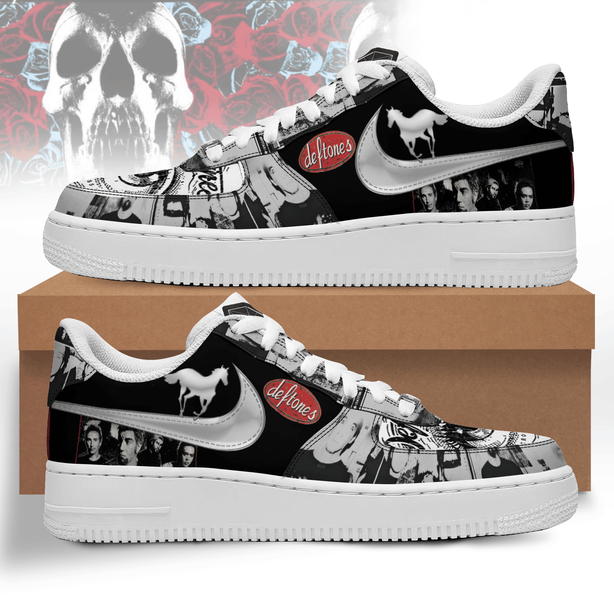 Deftones Air Low-Top Sneakers Shoes Special Gift For Men Women