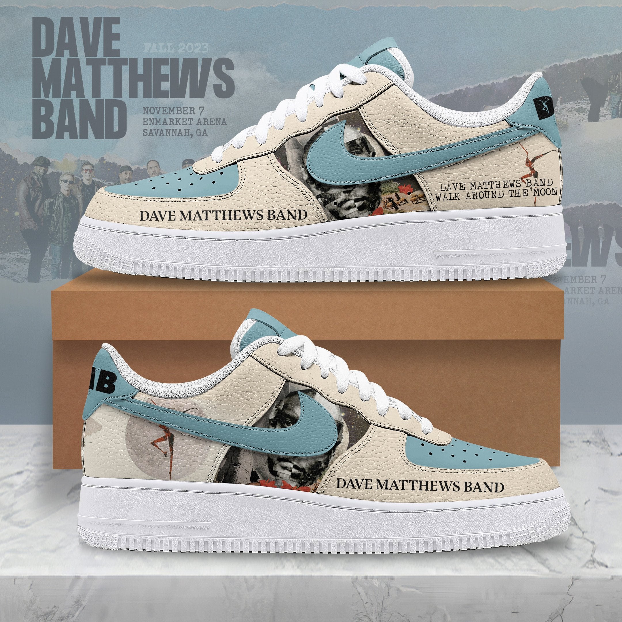 Dave Matthews Band Air Low-Top Sneakers Shoes Special Gift For Men Women