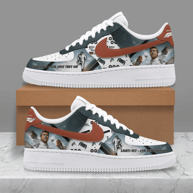 F1 The Movie 2025 Limited Edition Air Force 1 Sneakers