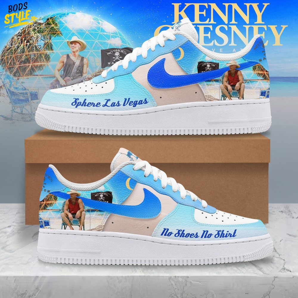 Kenny Chesney Sphere Las Vegas 2025 Nike Air Force 1