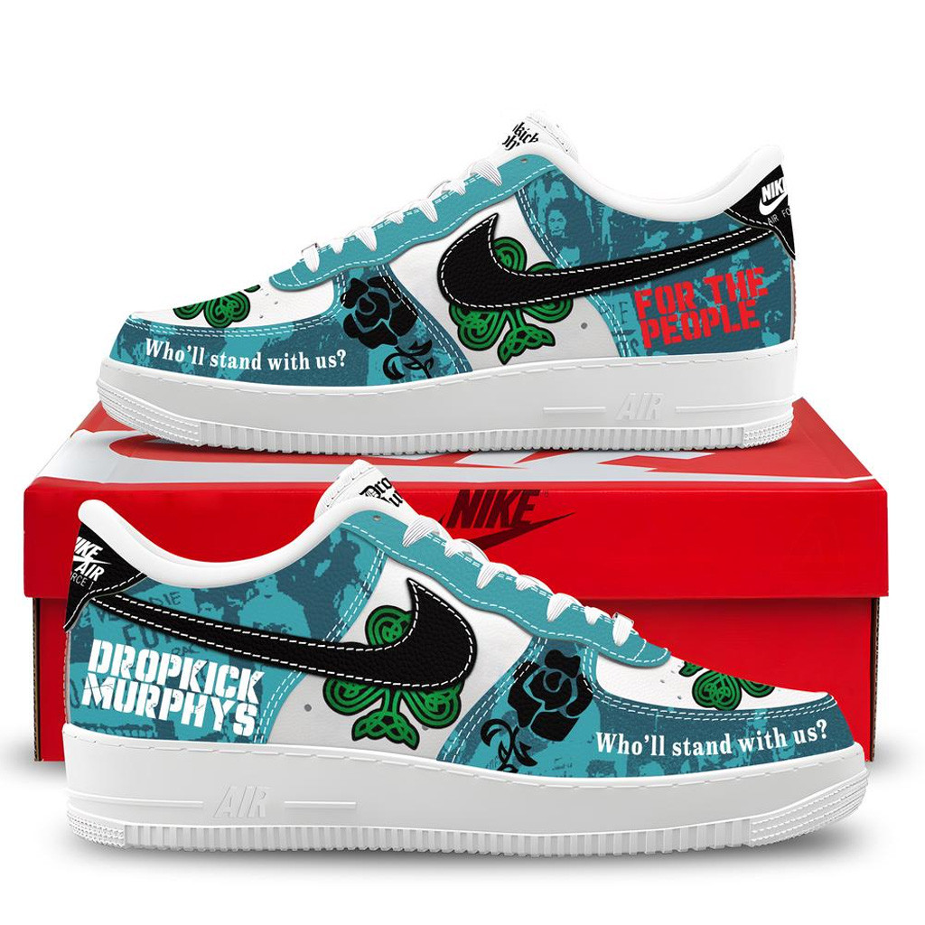 Dropkick Murphys New Album For The People 2025 Air Force 1 Sneakers Dropkick Murphys Merch