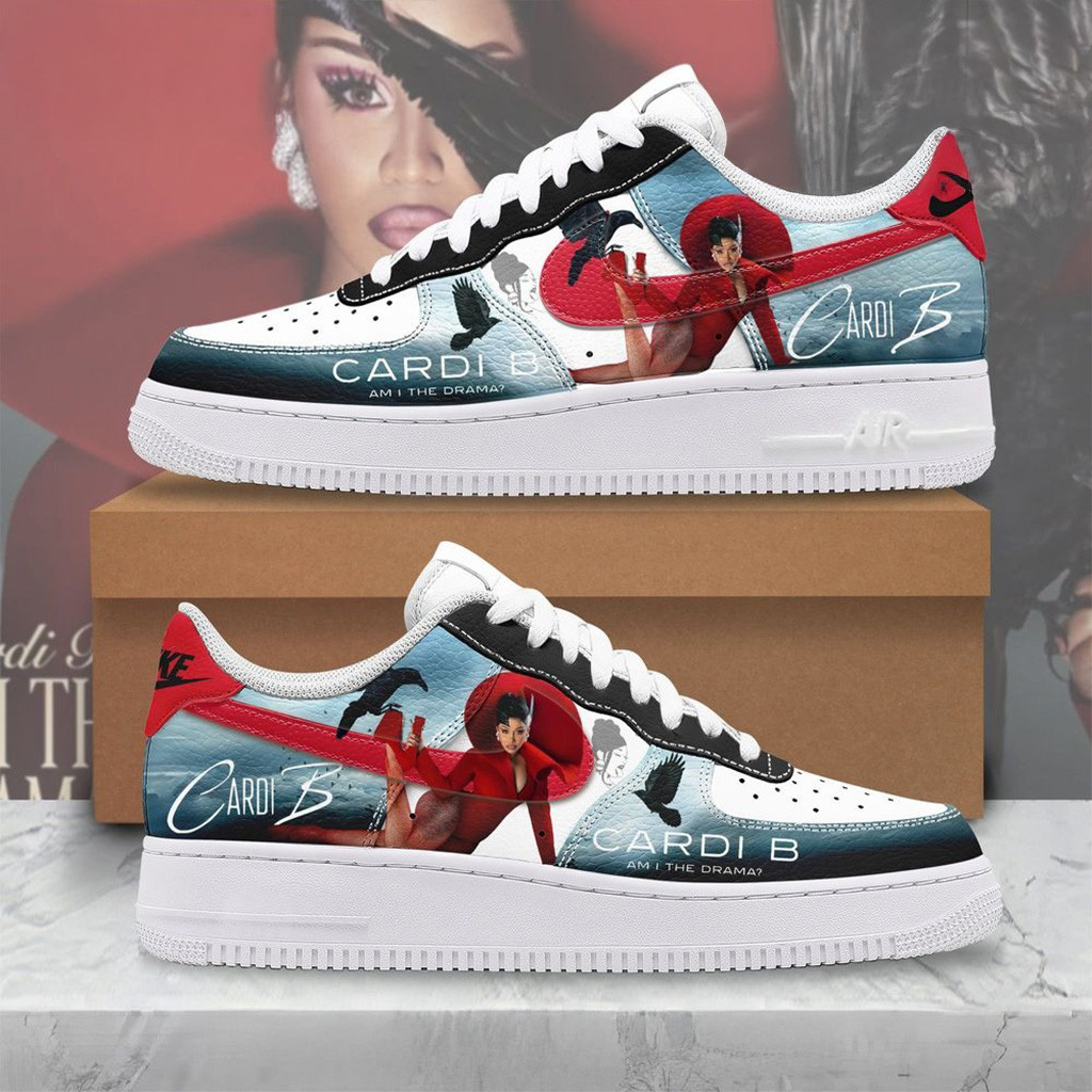 Cardi B Am I The Drama New Album 2025 Air Force 1 Sneakers Gifts For Girlfriend