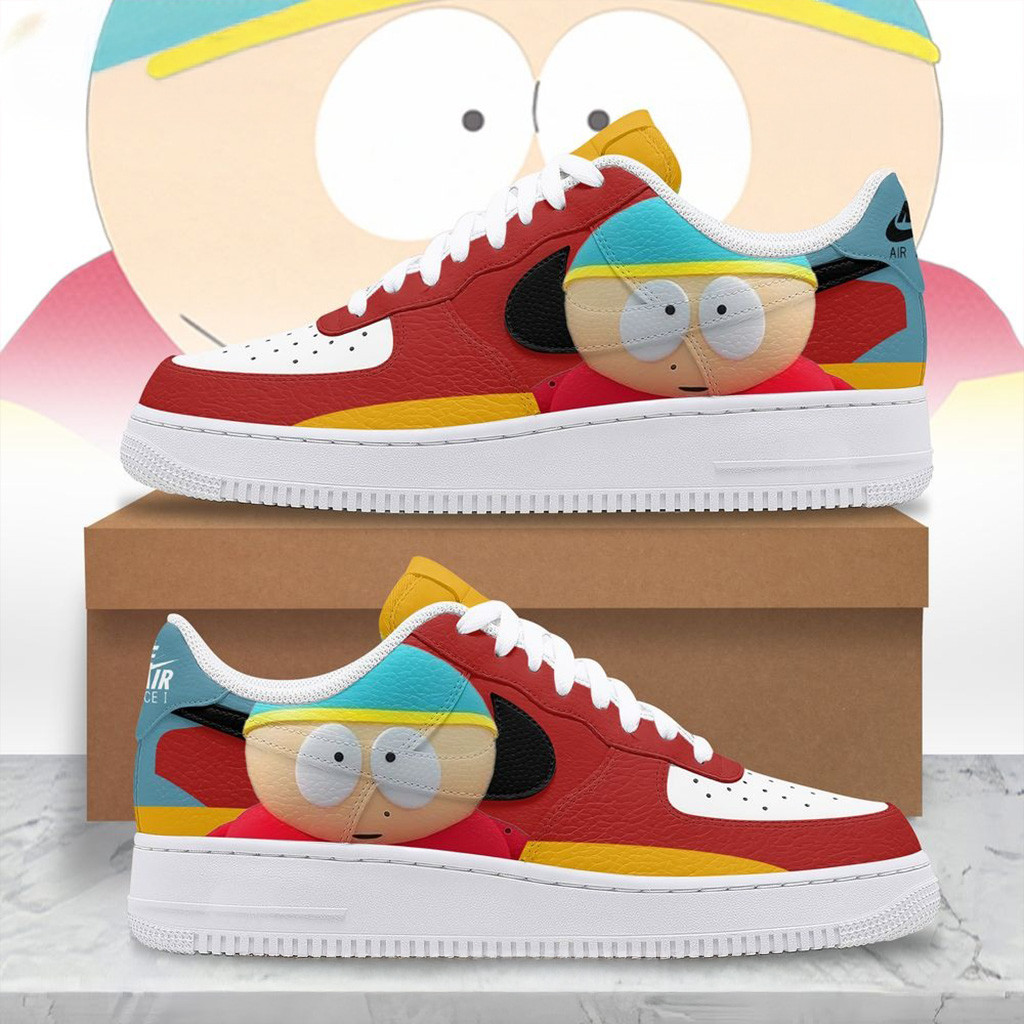 South Park Eric Cartman 2025 Air Force 1 Sneakers Fan Merch Gifts For Him Her