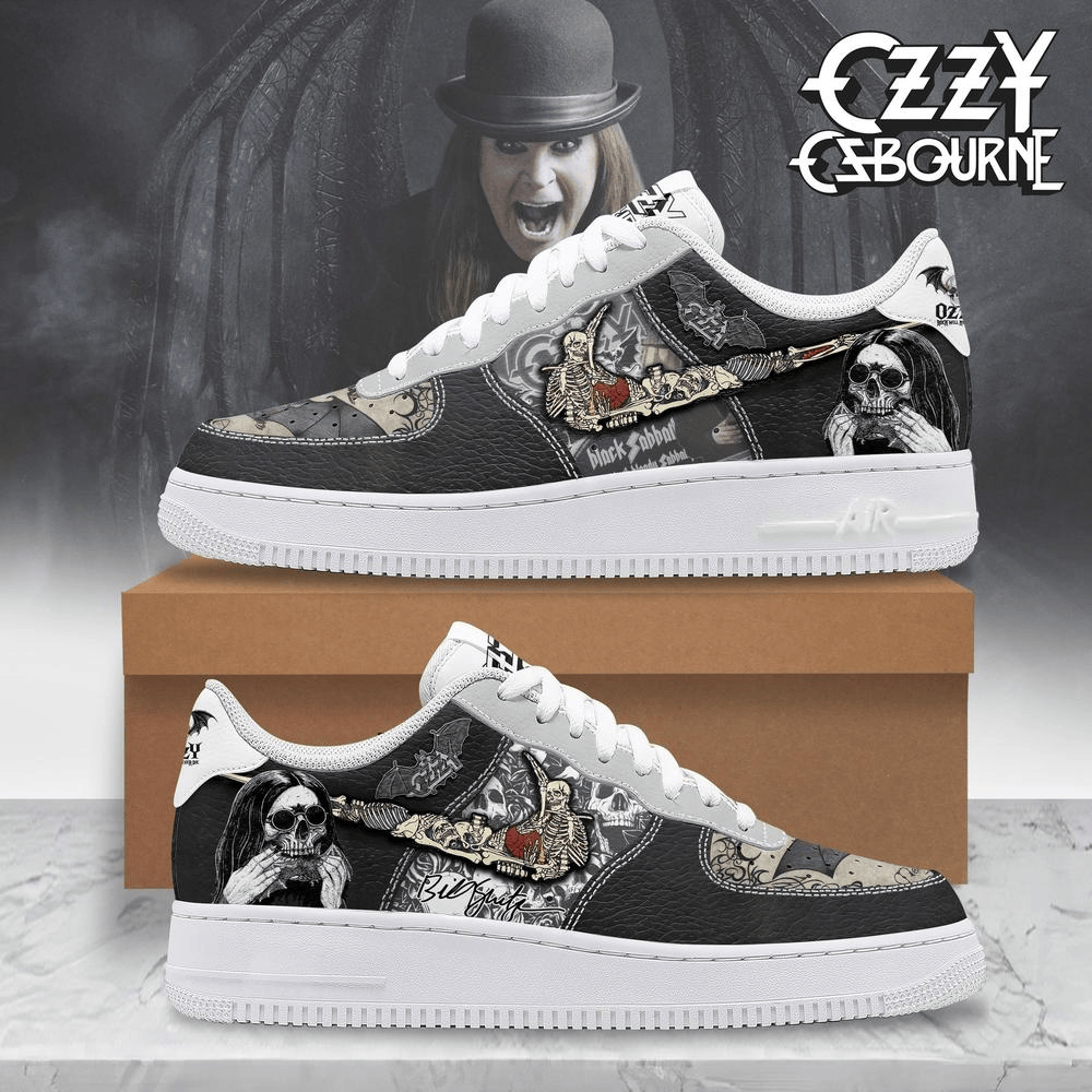 Ozzy Osbourne The Prince Of Darkness Air Force 1 Ozzy Osbourne Merch Perfect