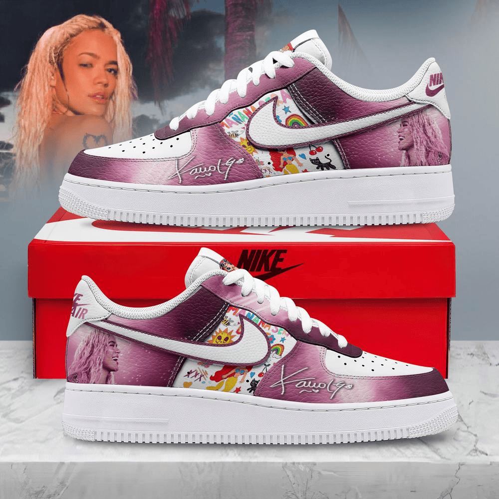 Karol G Maana Ser Bonito Limited Edition Air Force 1 Shoes Karol G Merch Gifts For Mom