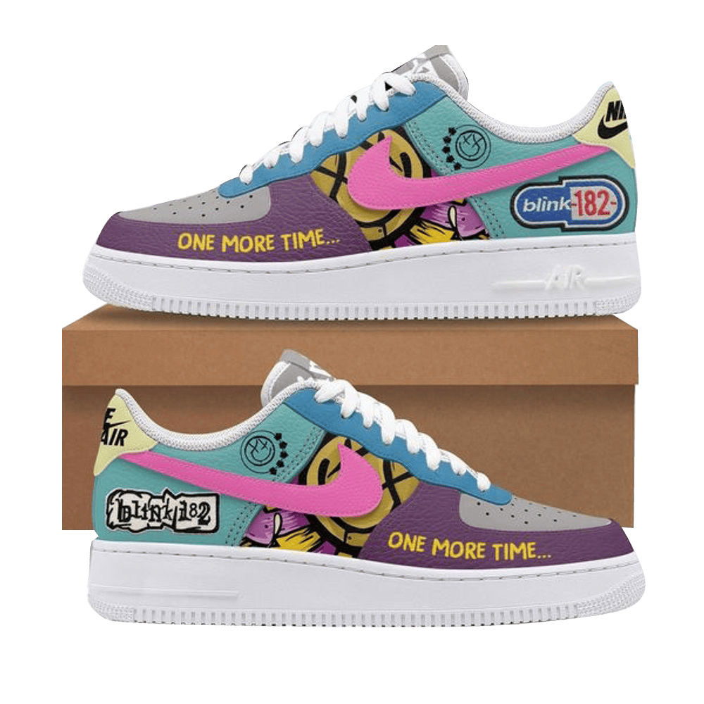 Blink 182 One More Time Air Force 1 Blink 182 Merch Best Mothers Day Gifts