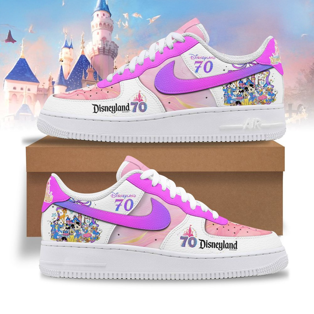 Disneyland 70Th Years Of Magic 1955 2025 Air Force 1 Disneyland Merch Gifts For Wife