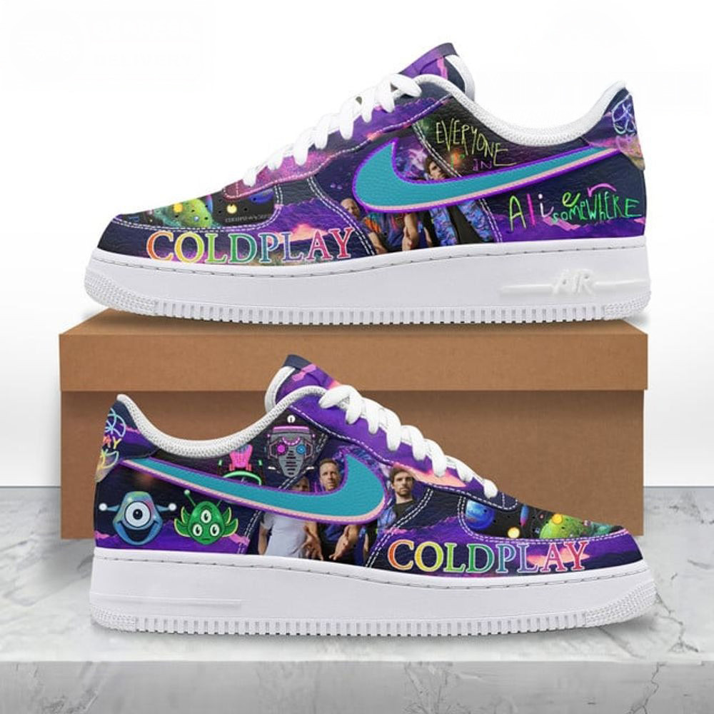 Coldplay Music Of The Spheres World Tour 2025 Nike Air Force 1 Gift Ideas For Music Lovers