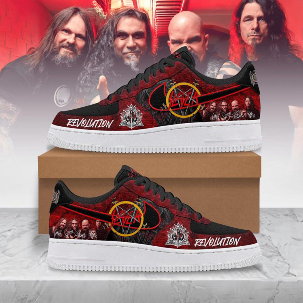 Slayer Revolution Air Force 1 Shoes Slayer Revolution Merch For Husband