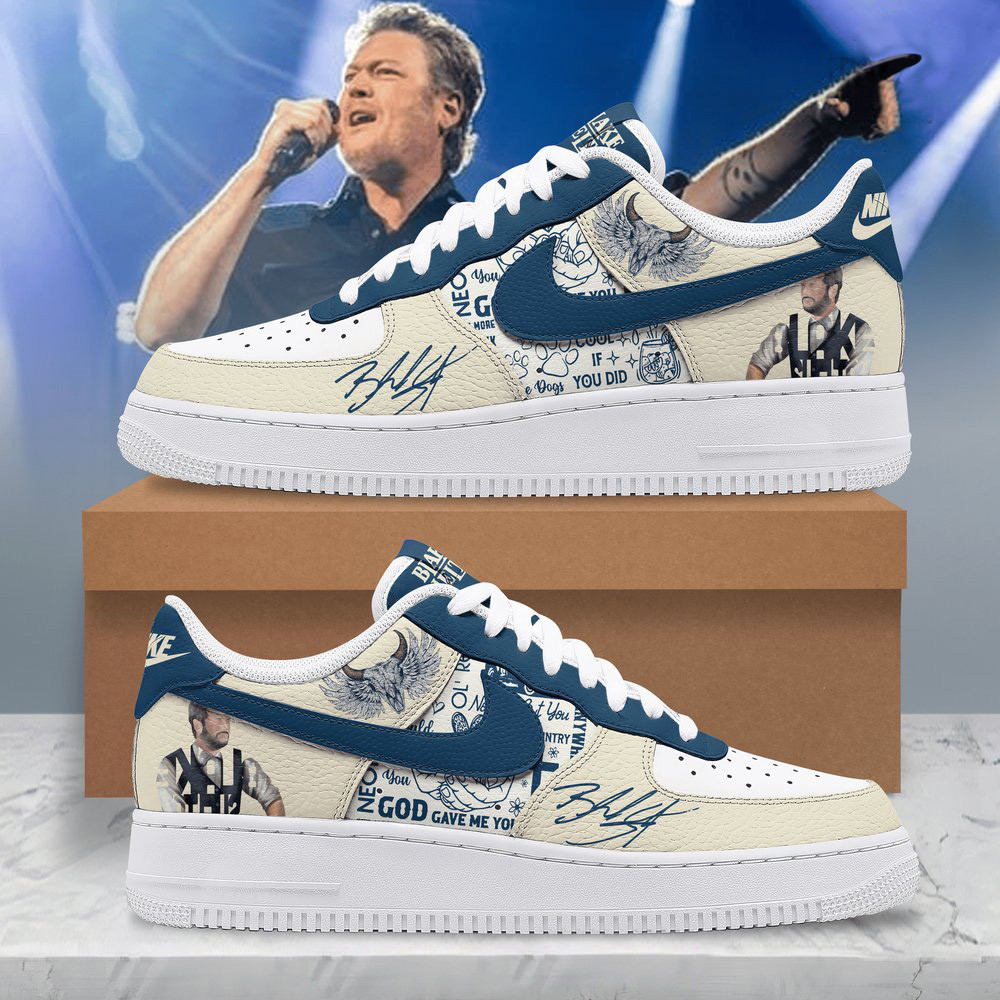 Blake Shelton Air Force 1 Sneaker Blake Shelton Merch For Grandpa