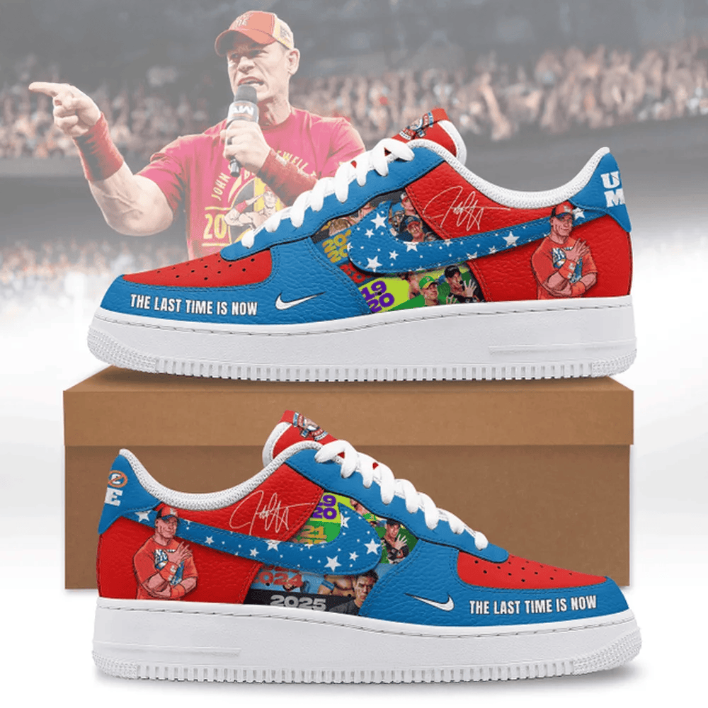 John Cena Farewell 2025 Nike Air Force 1 John Cena Merch Stepdad Gifts For Father'S Day