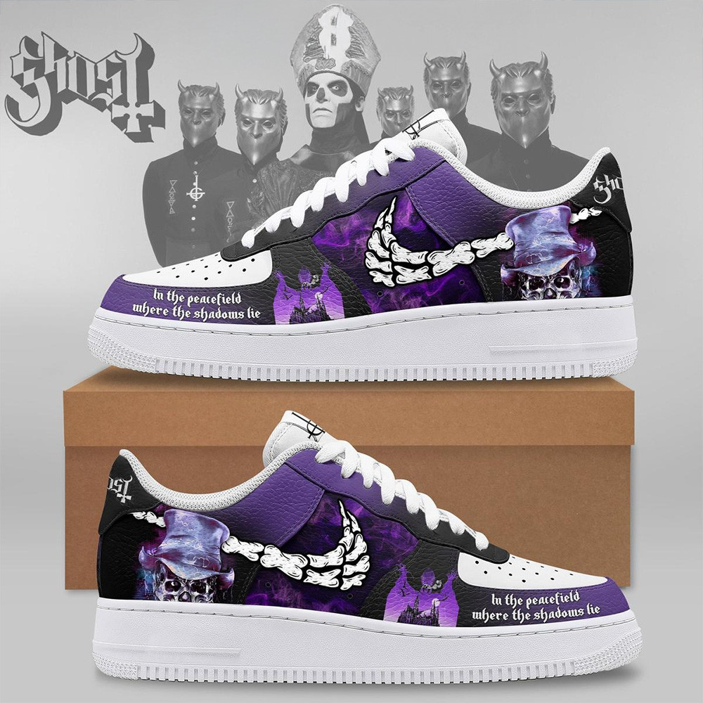 Ghost In The Peacefield Where The Shadows Lie Air Force 1 Shoes Ghost Merch