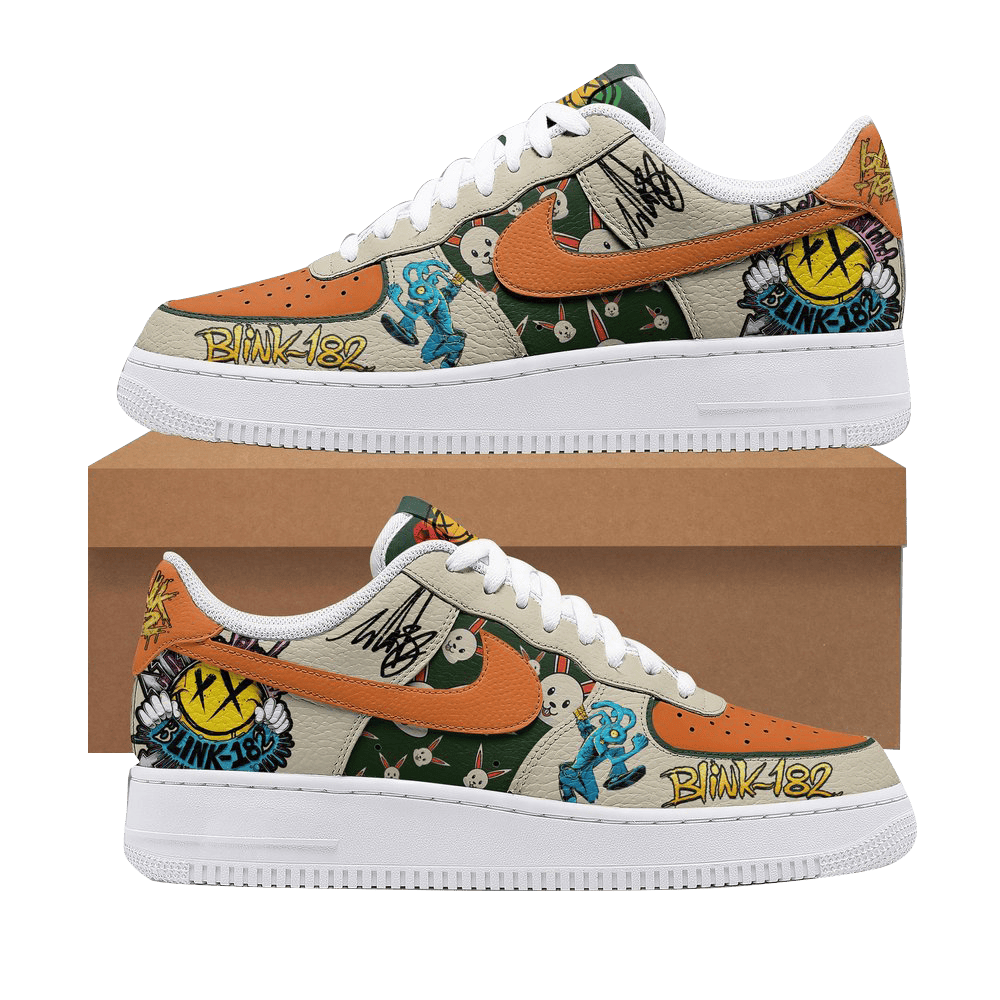Blink 182 X Drew Nike Air Force 1 Blink 182 Merch Perfect
