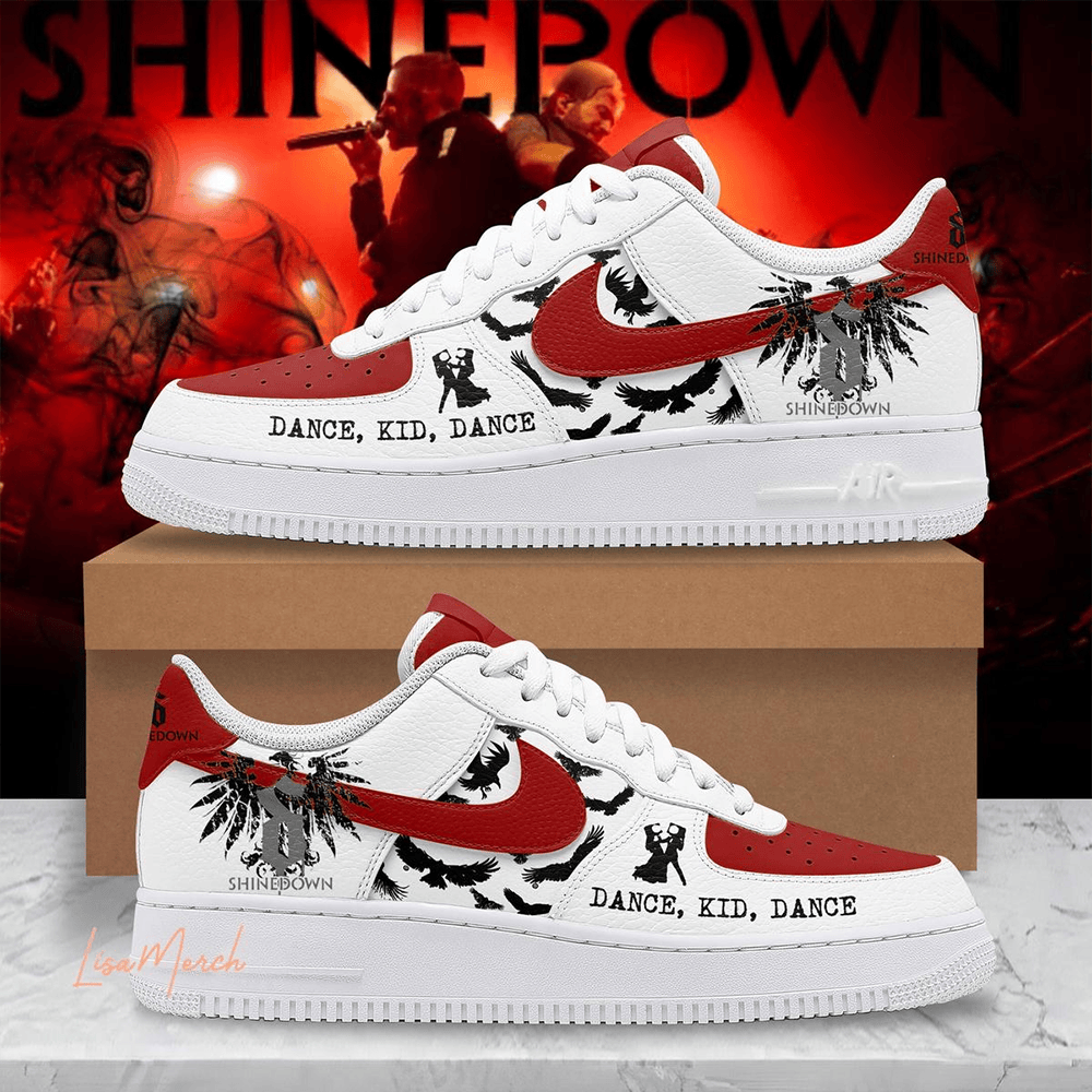 Shinedown Dance Kid Dance Air Force 1 Shoes Shinedown Merch For Husband