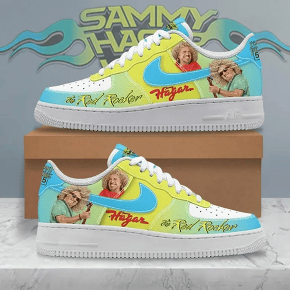 Sammy Hagar Red Rocker Nike Air Force 1 Sammy Hagar For Wife