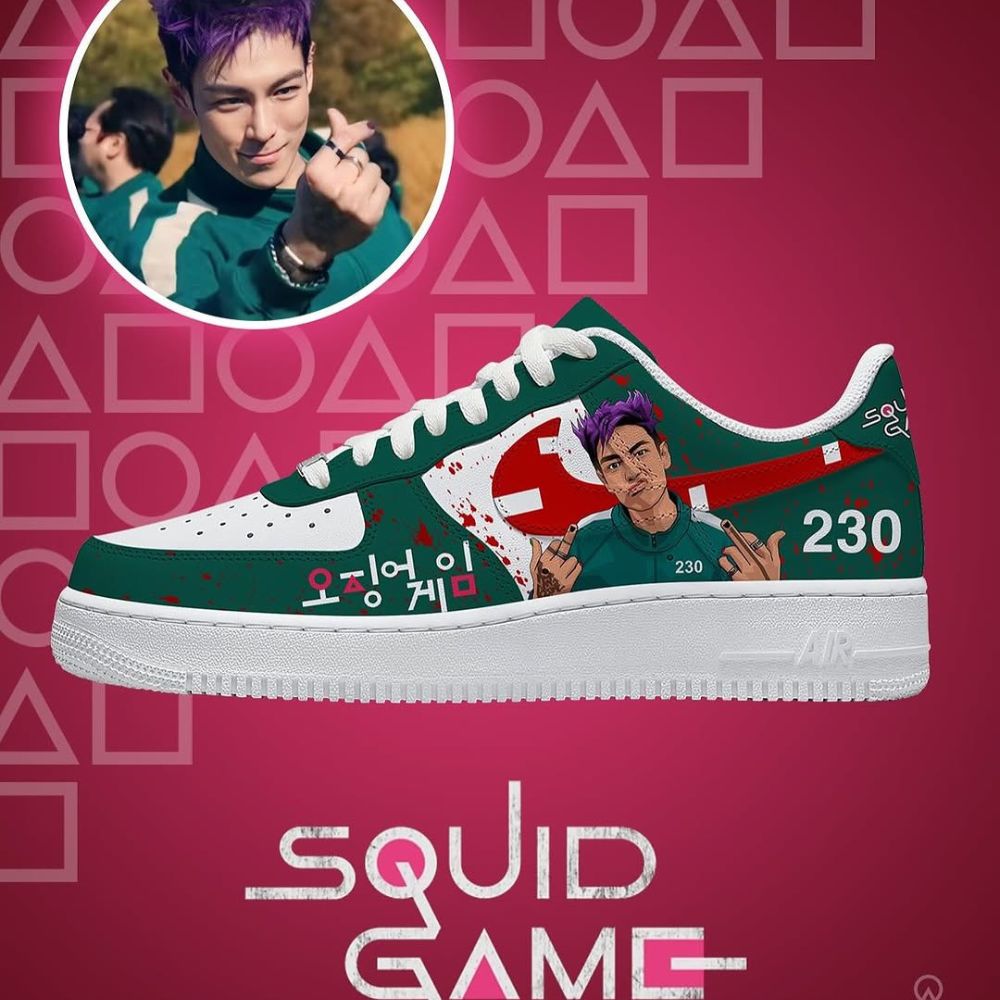 Squid Game Air Force 1 Shoes Sneakers For Men 