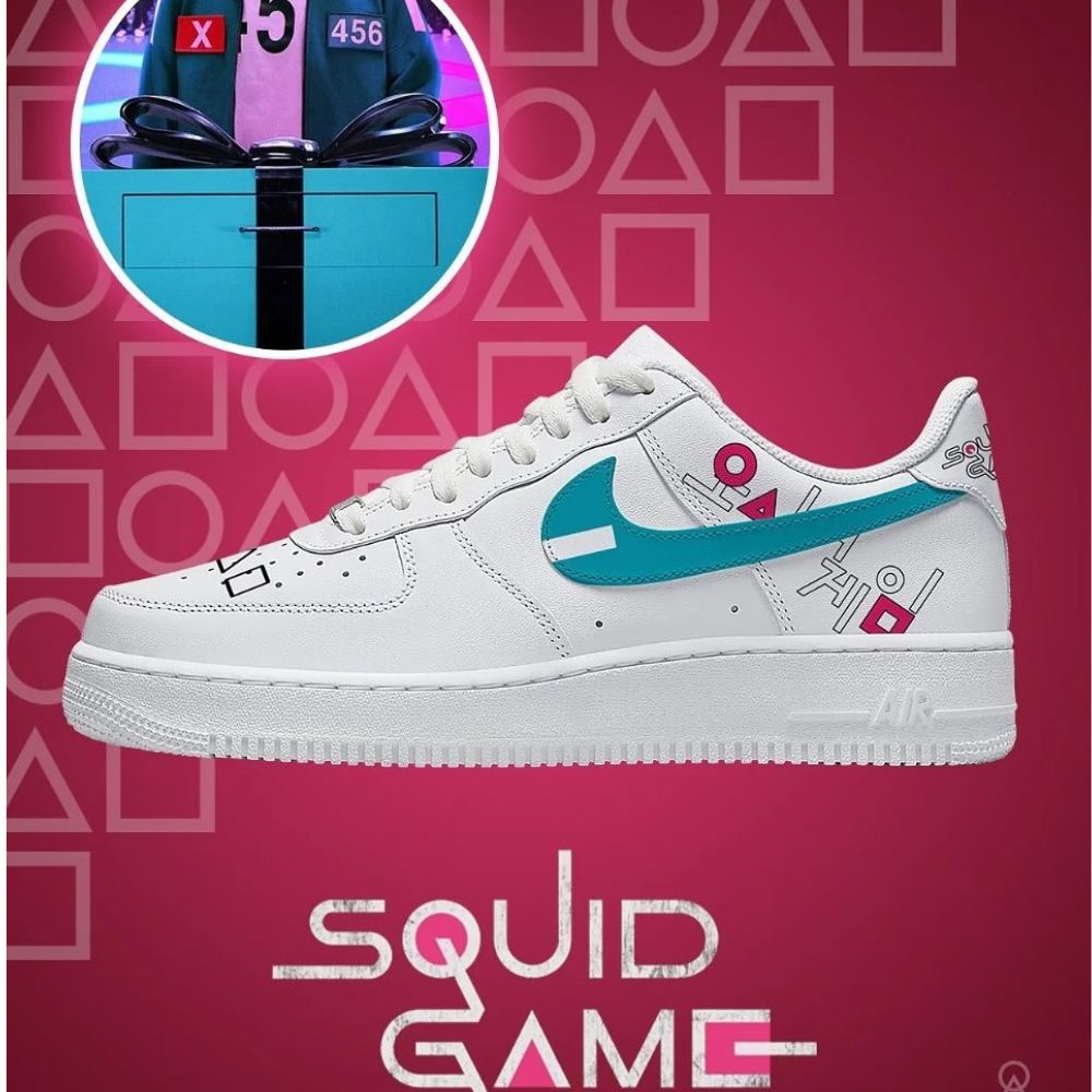 Squid Game Air Force 1 Sneakers For Men Women
