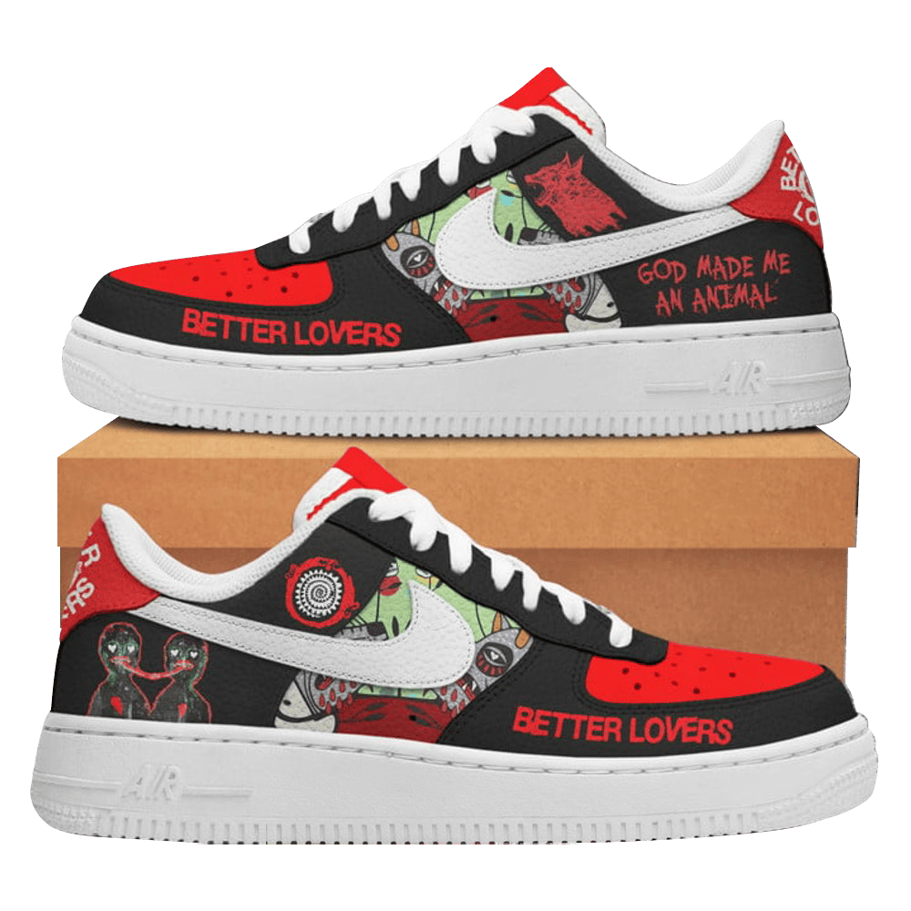 Better Lovers Band Air Force 1 Better Lovers Merch Fathers Day Presents