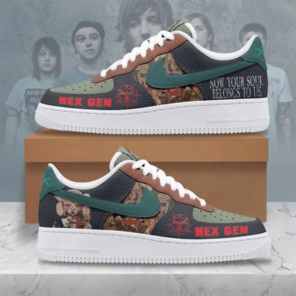 Bring Me The Horizon Nex Gen Nike Air Force 1 Bring Me The Horizon Merch Great