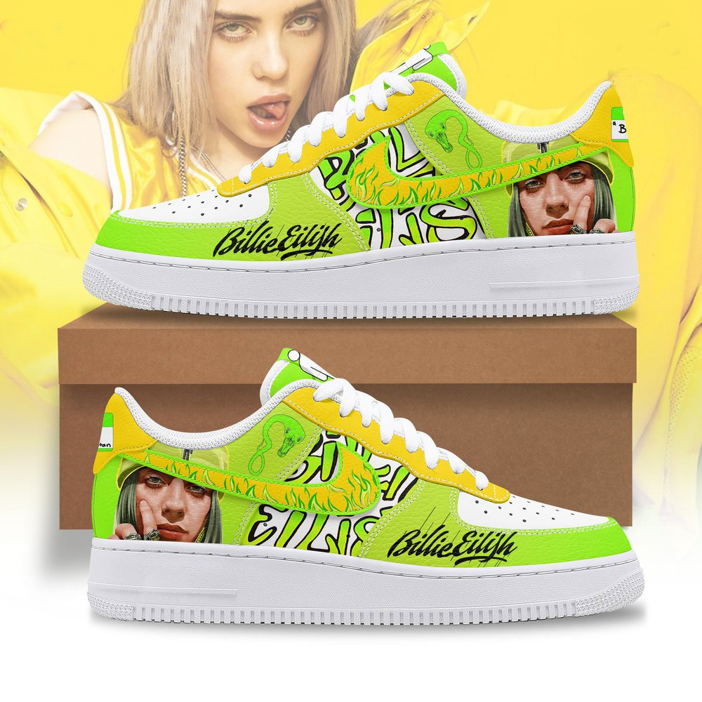 Billie Eilish Vibe Nike Air Force 1 Billie Eilish Merch Mother'S Day Gifts For Wife