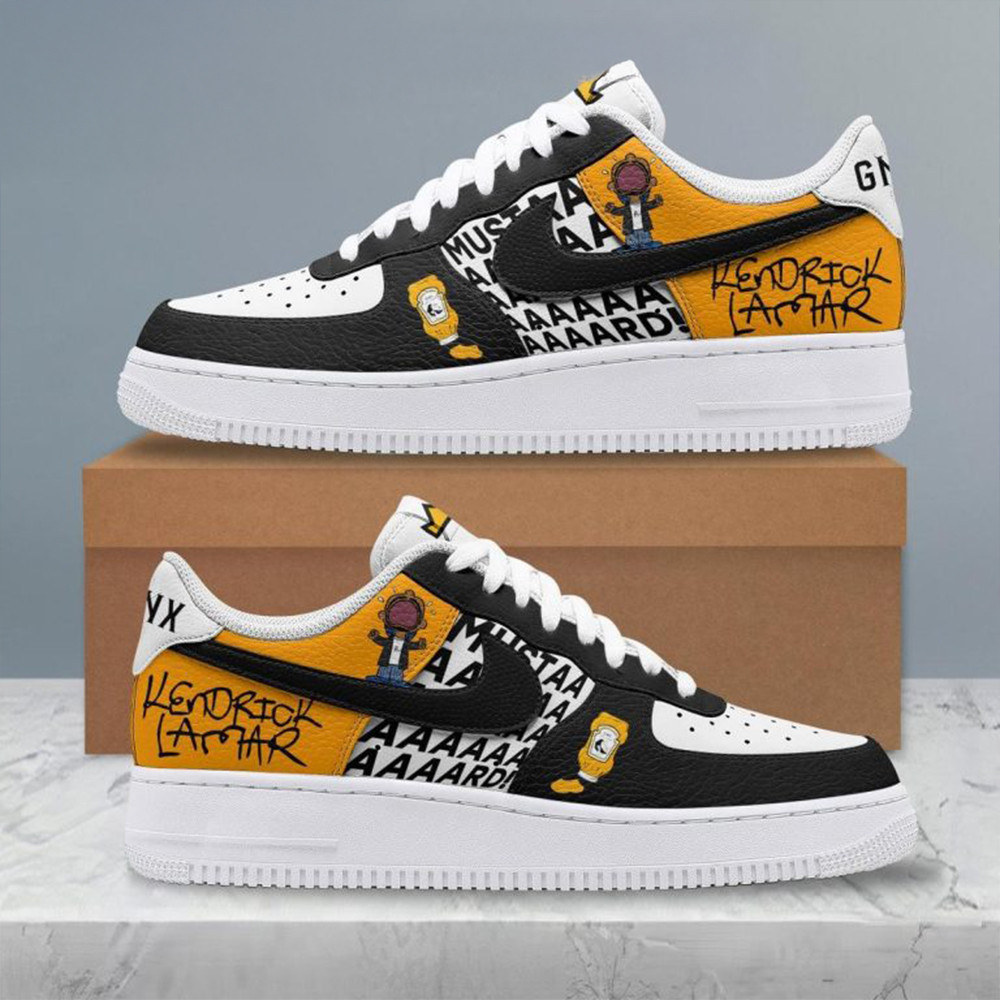 Kendrick Lamar Mustard Not Like Us Not Enough Air Force 1 Shoes Gifts For Rapper Fans