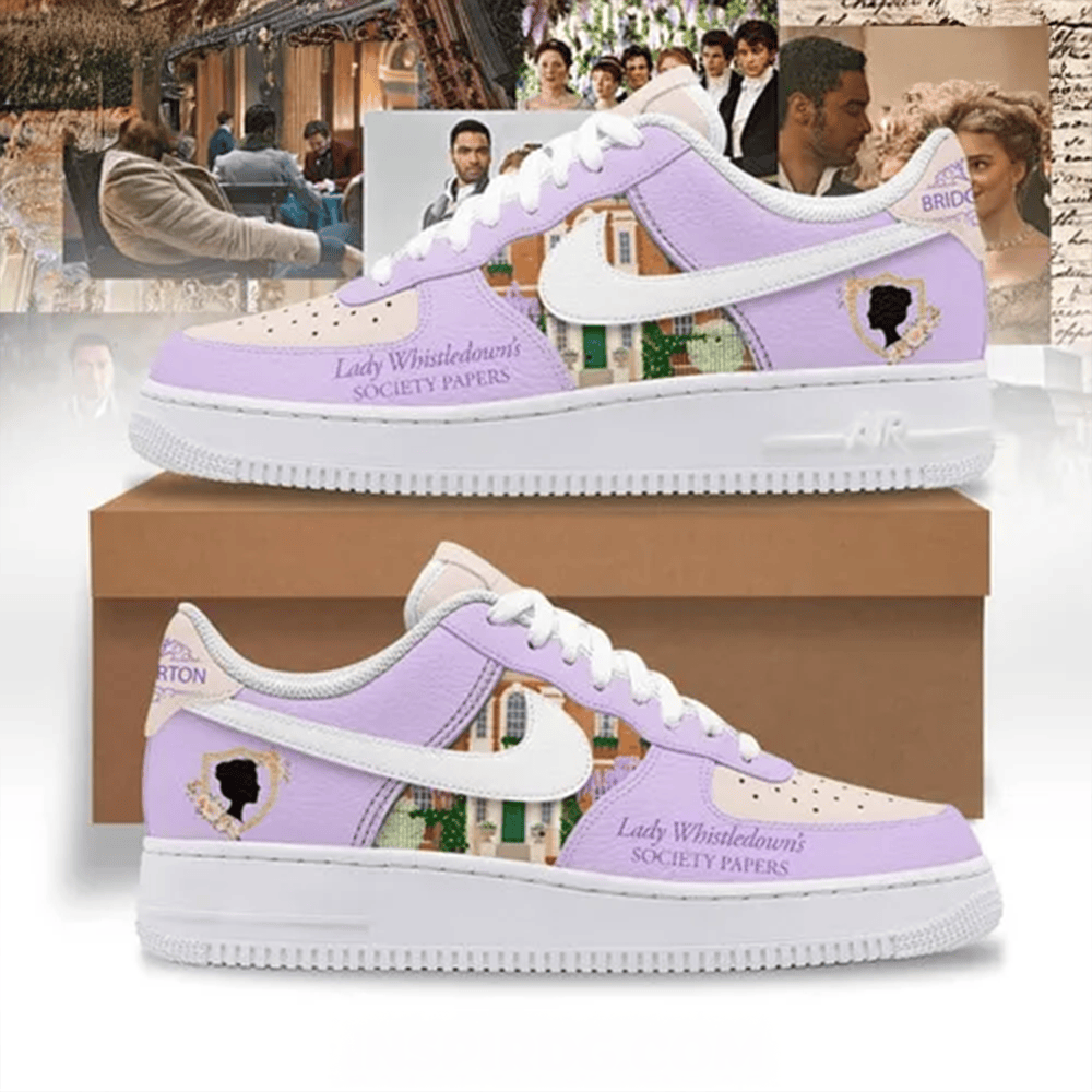 Bridgerton Lady Whistledown Society Papers Nike Air Force 1 Unique Mother'S Day Gifts