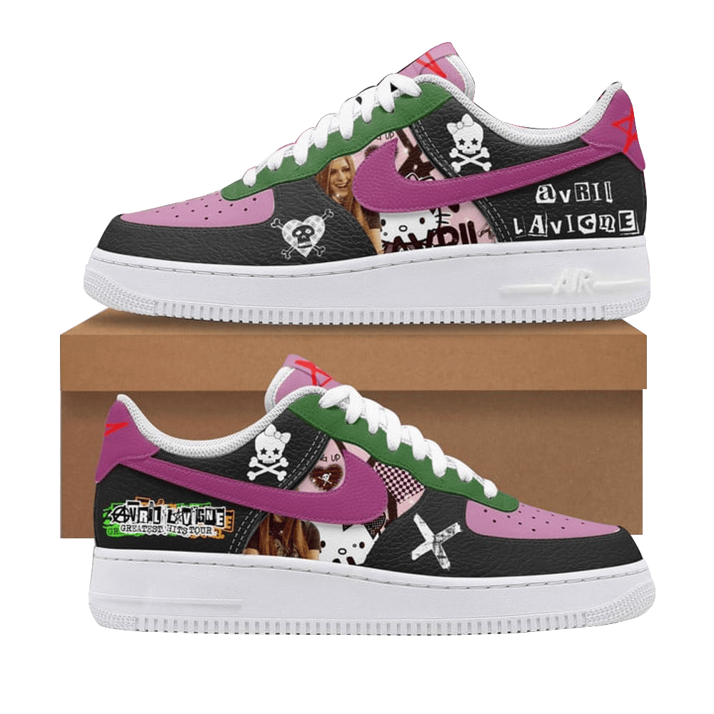Avril Lavigne Greatest Hits Tour Nike Air Force 1 Avril Lavigne Merch Best Mothers Day Gifts
